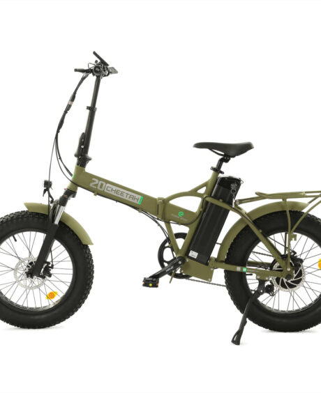 Ecotric 48V/15Ah 500W Folding Fat Tire Electric Bike with LCD Display