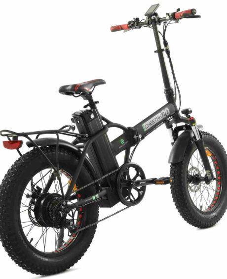 Ecotric 48V/15Ah 500W Folding Fat Tire Electric Bike with LCD Display