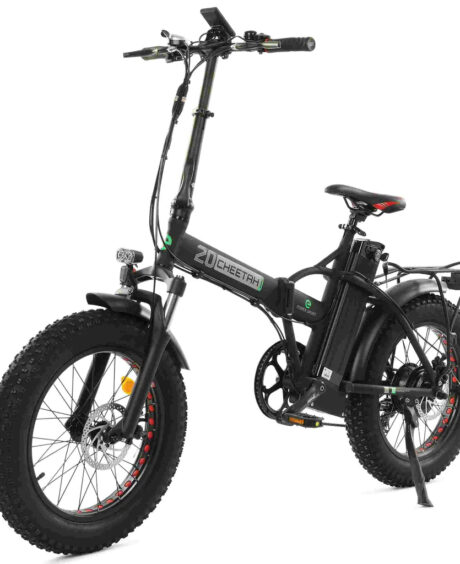 Ecotric 48V/15Ah 500W Folding Fat Tire Electric Bike with LCD Display