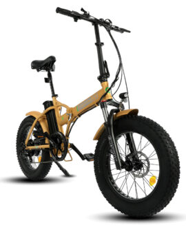 Ecotric 48V/13Ah 500W Folding Fat Tire Electric Bike With LCD Display