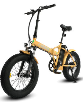 Ecotric 48V/13Ah 500W Folding Fat Tire Electric Bike With LCD Display