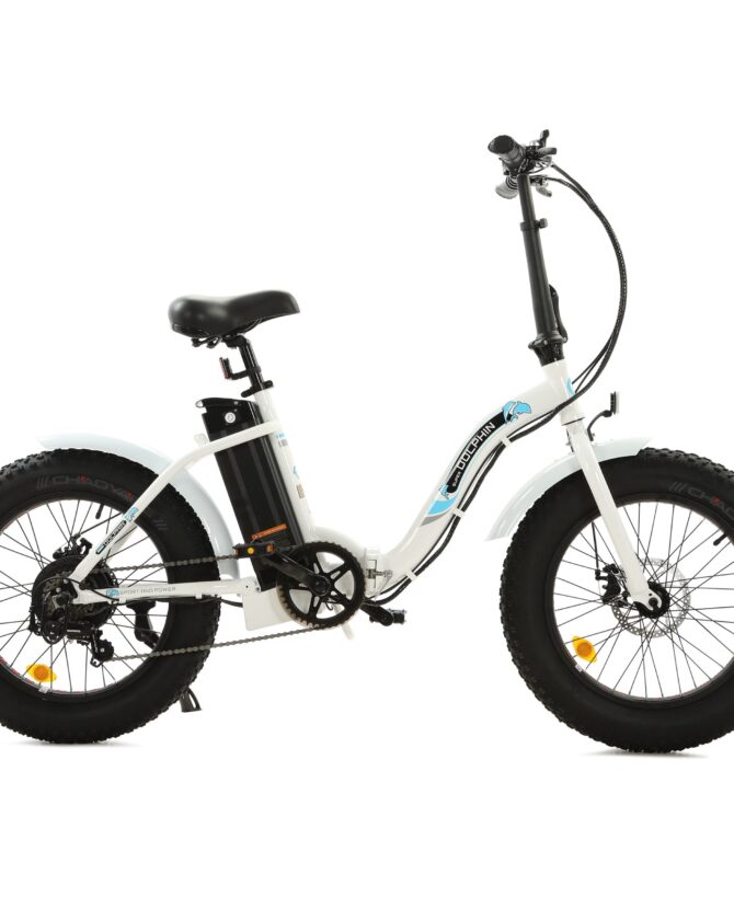 Ecotric Dolphin 36V/12.5Ah 500W UL Certified Folding Fat Tire Electric Bike