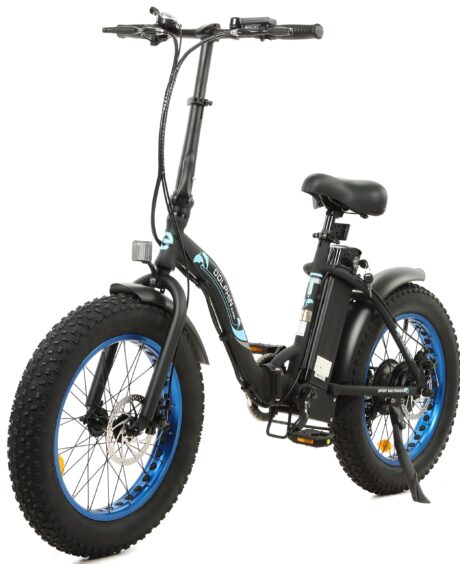 Ecotric Dolphin 36V/12.5Ah 500W UL Certified Folding Fat Tire Electric Bike