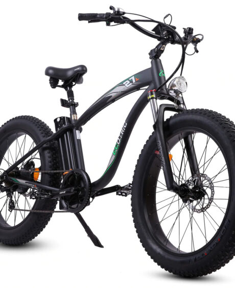 Ecotric Hammer 48V 750W UL Certified Beach Snow Fat Tire Electric Bike