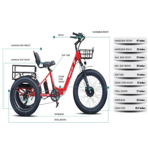 Emojo Bison Pro Folding Step-Thru Electric Bike