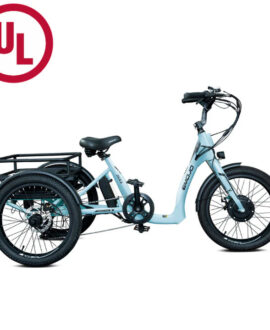 Emojo Bull 48v 500w Fat Tire Electric Trike - UL 2849 Certified
