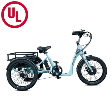 Emojo Bull 48v 500w Fat Tire Electric Trike - UL 2849 Certified