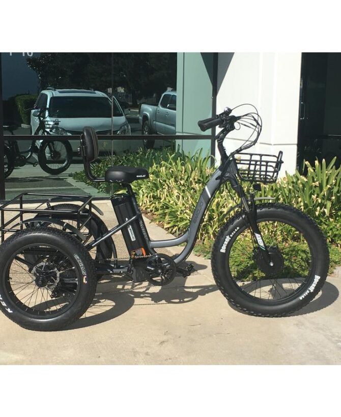 Emojo Caddy Pro 48V/15Ah 500W Fat Tire Electric Trike