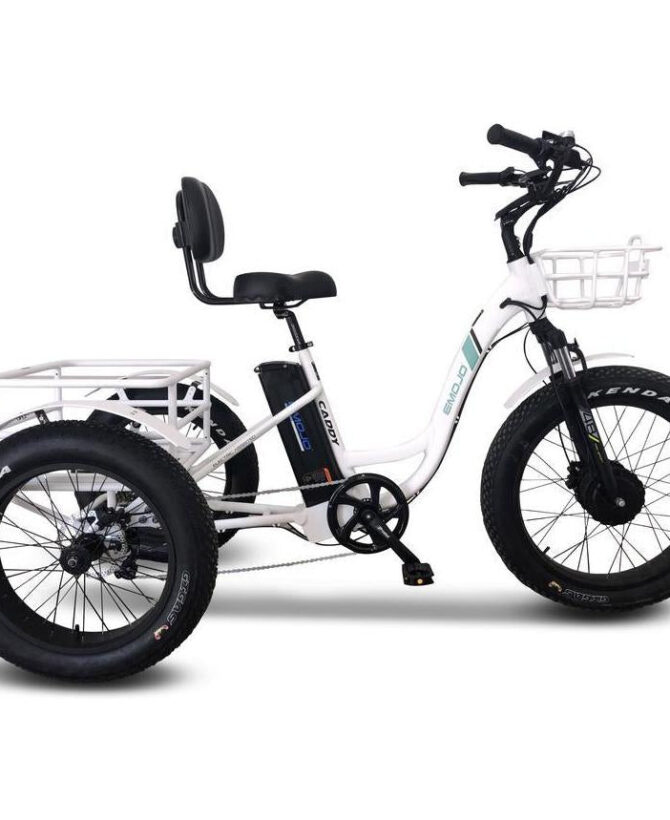 Emojo Caddy Pro 48V/15Ah 500W Fat Tire Electric Trike