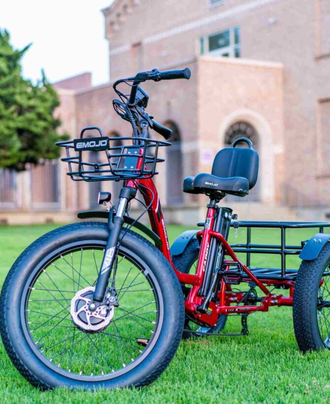 Emojo Caddy Pro 48V/15Ah 500W Fat Tire Electric Trike