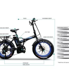 Emojo Lynx Pro Ultra 48V/10.4Ah 500W Folding Electric Bike