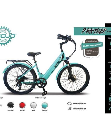 Emojo Panther Pro 48V/10.4Ah 500W Fat Tire Electric Bike