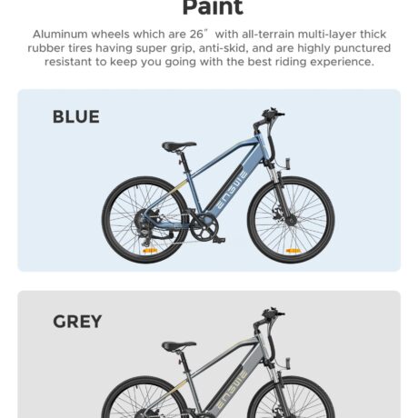 Engwe P26 800W 48V 13.6Ah Electric Bike