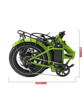 Eunorau E-Fat-MN 48V/12.5Ah 500W Folding Fat Tire Electric Bike