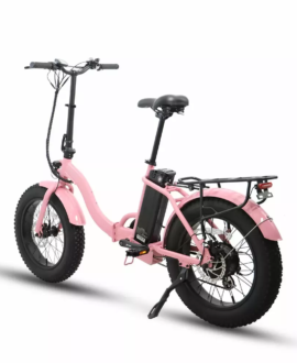 Eunorau E-Fat-Step 48V/12.5Ah 500W Folding Step-Thru Fat Tire Electric Bike