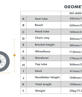 Eunorau Fat-AWD 48V/15.6Ah Dual Motor Fat Tire Electric Commuter Bike