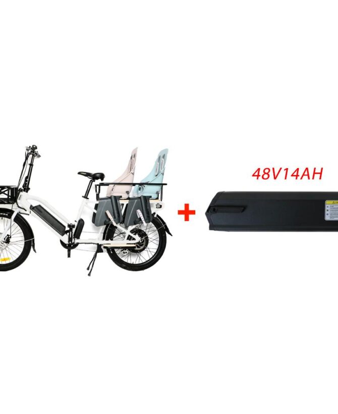 Eunorau Max-Cargo 48V/11.6Ah 750W Cargo Electric Bike