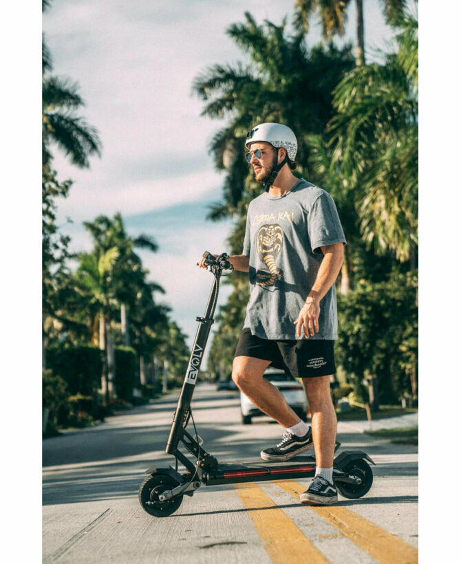 Evolv Rides Terra 48V 15.6Ah 600W Stand Up Electric Scooter