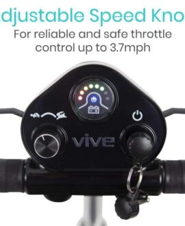 Vive Health MOB1030SLB Lithium Automatic Folding Mobility Scooter New