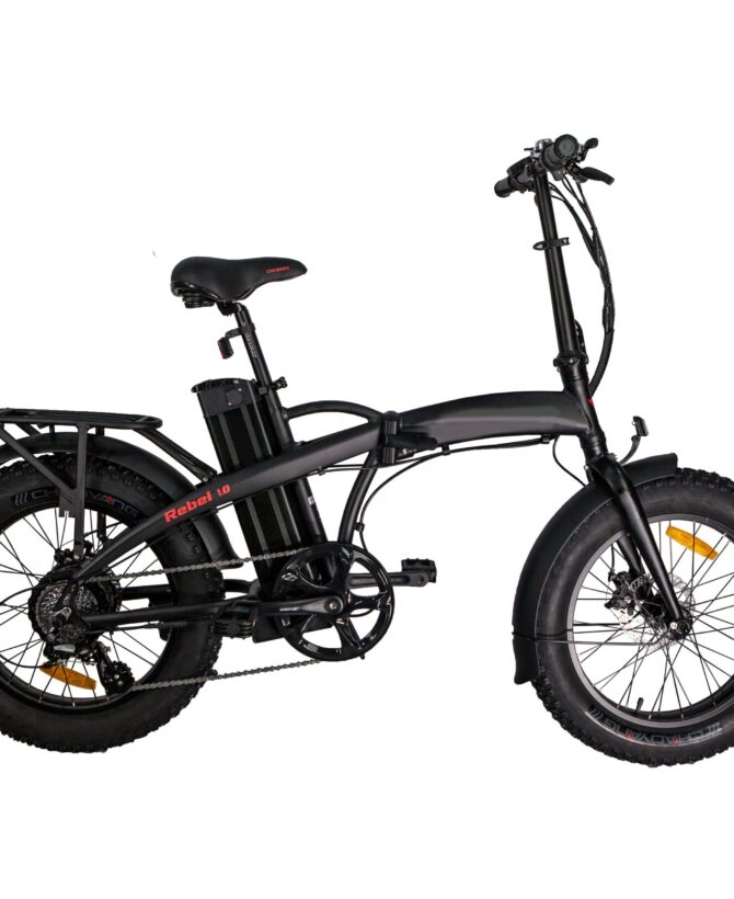 GlareWheel EB-RE 48V/13Ah 500W Folding Fat Tire Electric Bike GWEB-RE