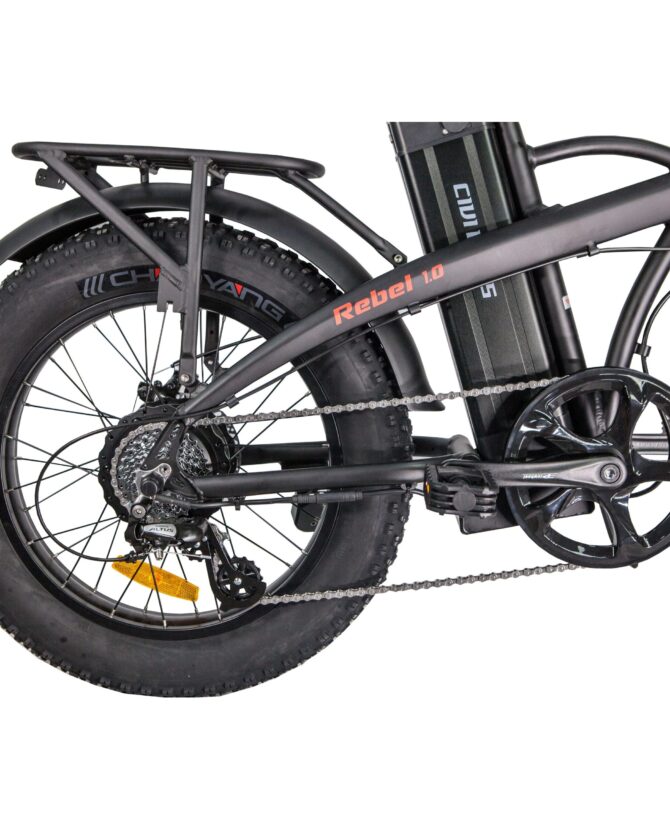 GlareWheel EB-RE 48V/13Ah 500W Folding Fat Tire Electric Bike GWEB-RE