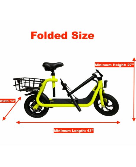 GlareWheel EB-C1 36V/8Ah 350W Folding Electric Scooter GWEB-C1