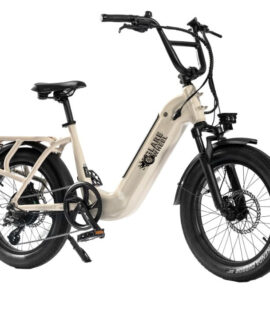 GlareWheel EB-X8Pro 52V/15Ah 750W Step-Thru Electric City Cargo Ebike