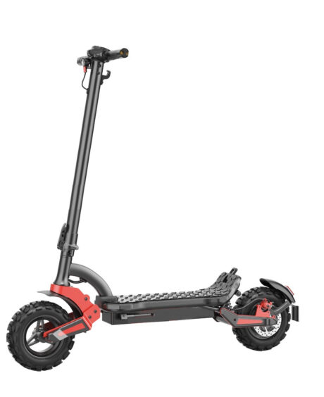 GlareWheel ES-S15 48V/12.5Ah 600W All Terrain Electric Scooter with Ski Convert Kit