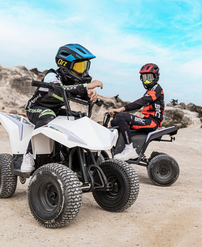 GlareWheel KATV-01  Kids Ages 6+ 36V Dirt Quad Electric 4-Wheeler