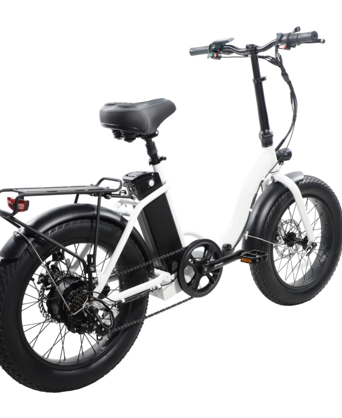 GlareWheel New EB-RE 48V/13Ah 20' Fat Tire Folding Electric Bike