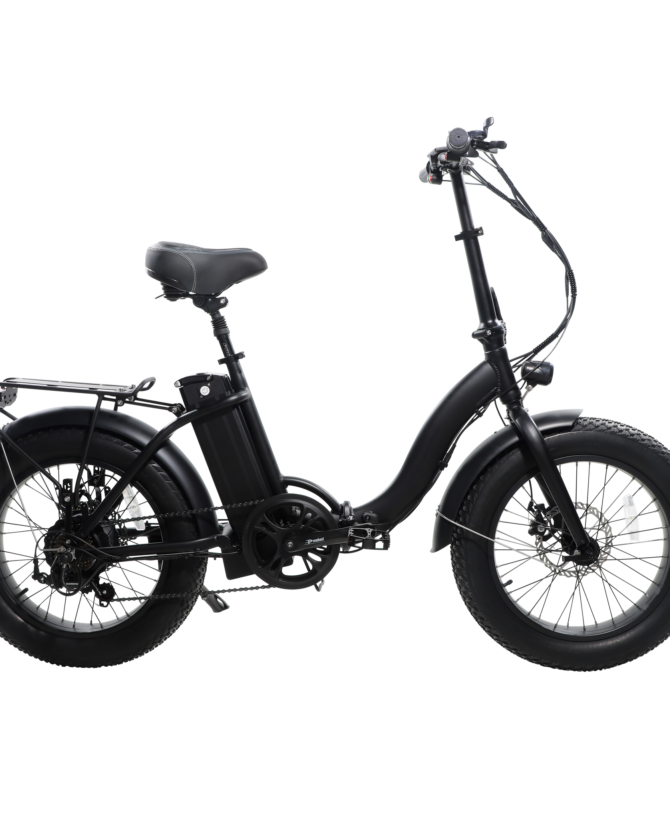 GlareWheel New EB-RE 48V/13Ah 20' Fat Tire Folding Electric Bike