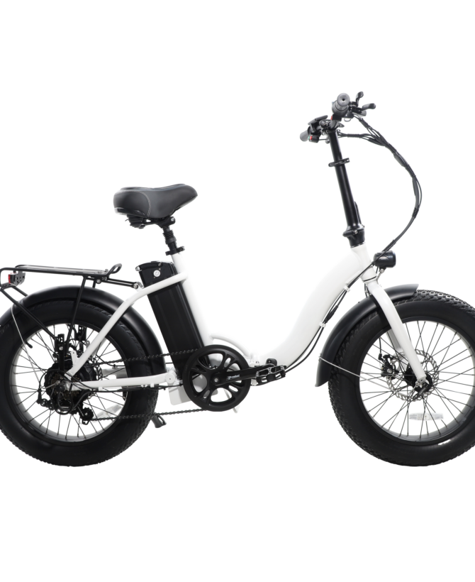 GlareWheel New EB-RE 48V/13Ah 20' Fat Tire Folding Electric Bike