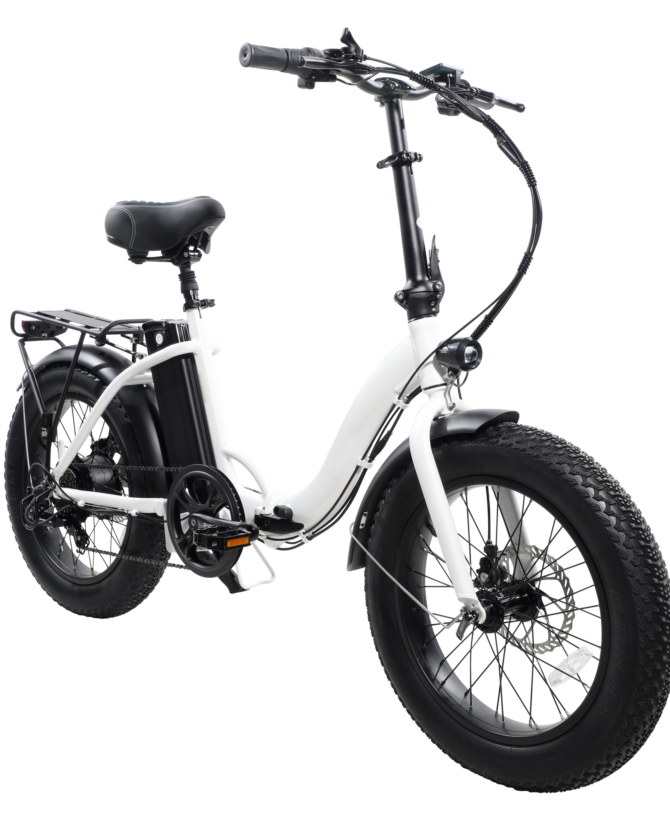 GlareWheel New EB-RE 48V/13Ah 20' Fat Tire Folding Electric Bike