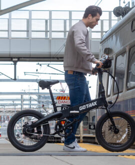 GoTrax F1 2.0 Folding Electric Bike