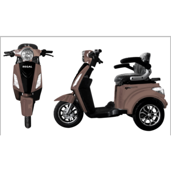 GVA Brands Regal 48V/20Ah 500W 3-Wheel Electric Scooter