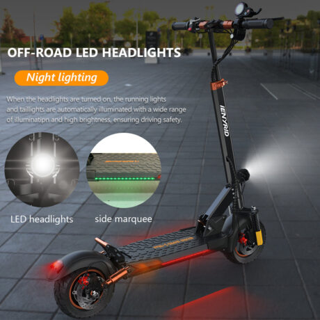 iENYRID M4 Pro S+ Max Electric Scooter with Seat, 800W Off Road Electric Scooter, 48V 20Ah Battery, Long Range 40-75 km, Max Speed 45km/h, 330 Lbs