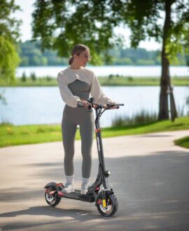 iENYRID M4 Pro S+ Electric Scooter with Seat, 800W Off Road Electric Scooter, 48V 16Ah Battery, Long Range 31 Miles, Max Speed 28 Mph, Payload 330Lbs