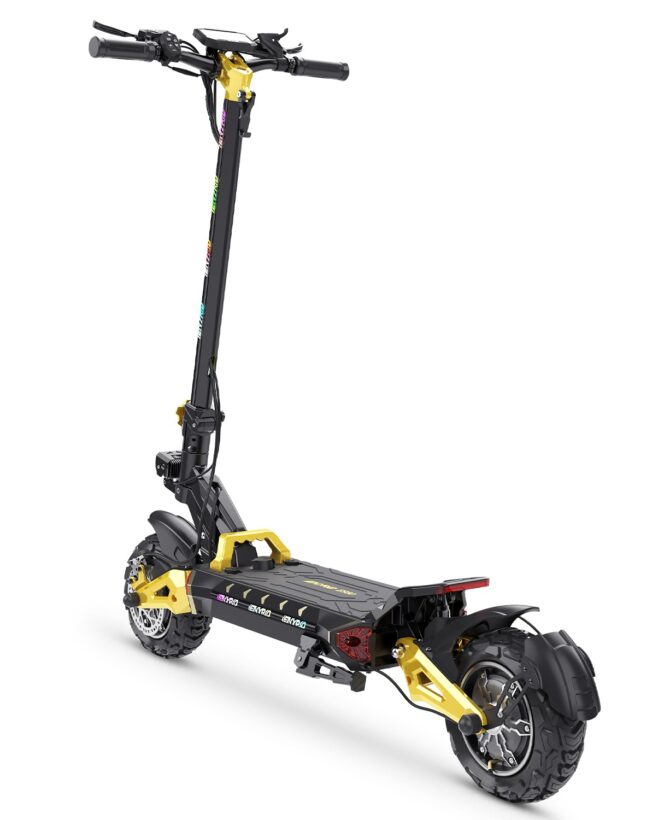 iENYRID ES60 2400w Dual Motor Electric Scooter For Adults With 48v 23ah Battery, Max Speed 37 Mph, Max Range 43 Miles, Max Load 350 Lbs