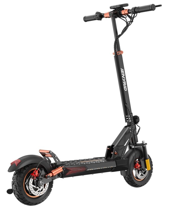 iENYRID M4 Pro S+ 2024 New Version Electric Scooter with Large Size Display, 800W Off Road Electric Scooter, 48V 12.5Ah Battery, 18.6 Miles Long Range