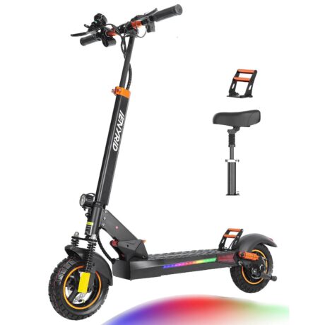 iENYRID M4 Pro S+ Electric Scooter with Seat, 800W Off Road Electric Scooter, 48V 16Ah Battery, Long Range 31 Miles, Max Speed 28 Mph, Payload 330Lbs