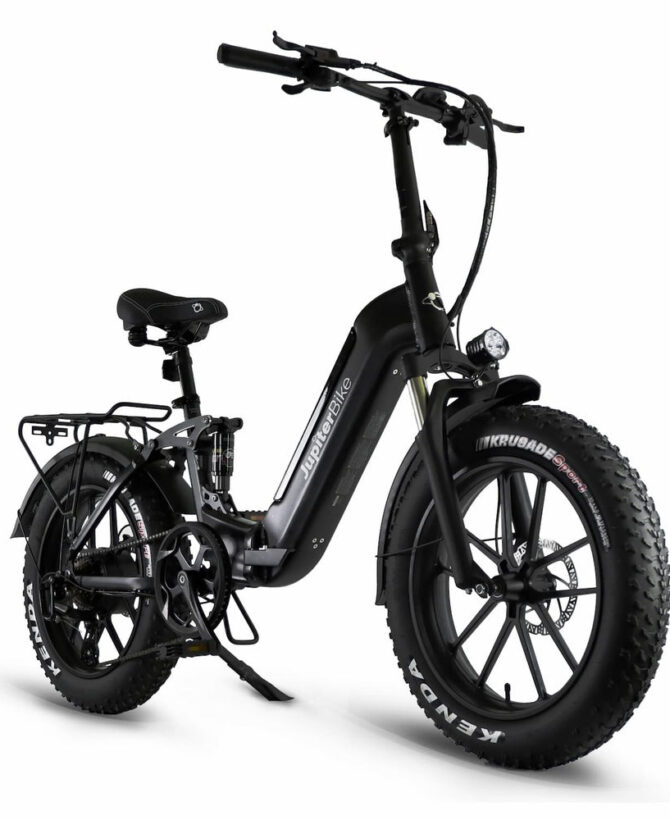 Jupiter Bike Defiant Step Thru 48V / 750W Fat Tire Folding Electric Bike