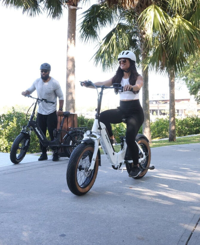 Jupiter Bike Defiant Step Thru 48V / 750W Fat Tire Folding Electric Bike