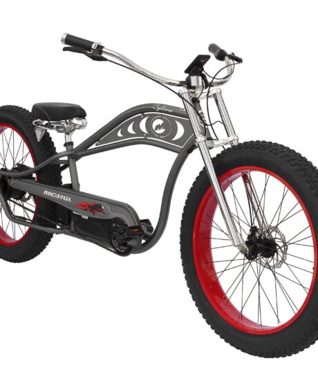 Micargi Cyclone 2.0 Deluxe 48V/11.6Ah 500W Fat Tire Vintage Cruiser Electric Bike