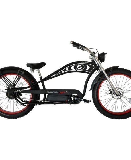 Micargi Cyclone 48V/11.6Ah 500W Fat Tire Vintage Cruiser Electric Bike