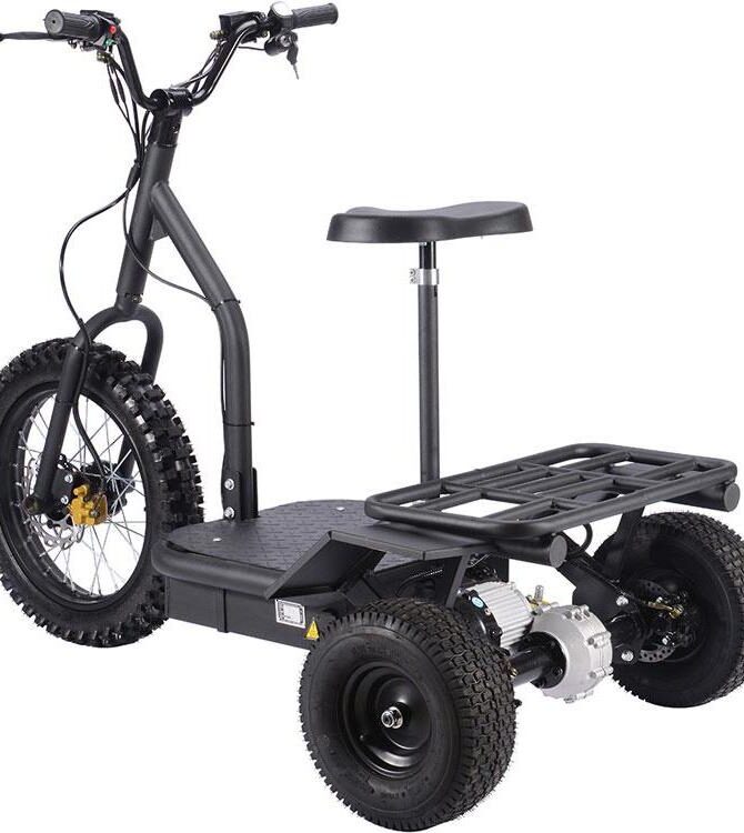 MotoTec 48V/12Ah 1200W  Electric Trike