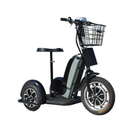 MotoTec 48V/12Ah 800W 3-Wheel Electric Scooter