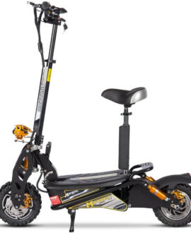 MotoTec Ares 48v 1600w Electric Scooter Black