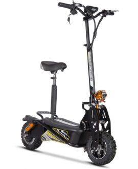 MotoTec Ares 48v 1600w Electric Scooter Black