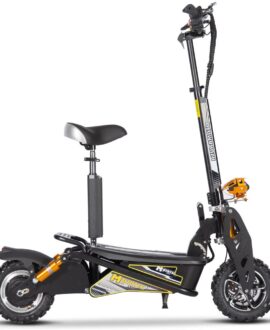 MotoTec Ares 48v 1600w Electric Scooter Black