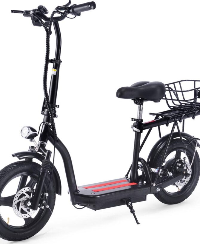 MotoTec Cruiser 48V/8Ah 350W Lithium Folding Electric Scooter